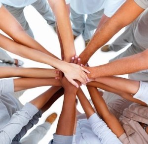 team huddle